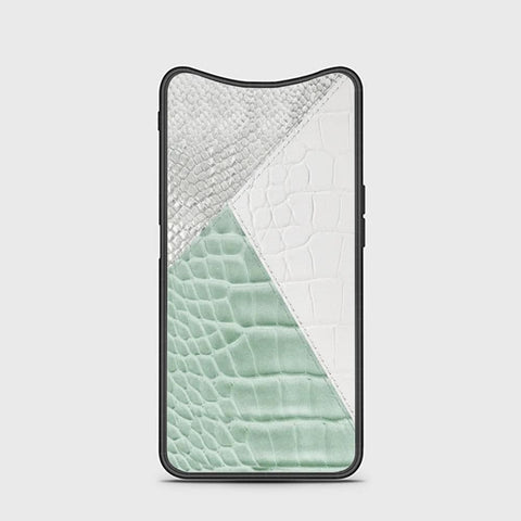 Oppo Find X Cover - Printed Skins Series - HQ Ultra Shine Premium Infinity Glass Soft Silicon Borders Case