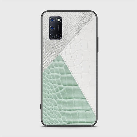 Oppo A92 Cover - Printed Skins Series - HQ Ultra Shine Premium Infinity Glass Soft Silicon Borders Case