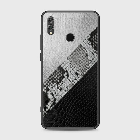 Huawei Honor 8X Cover - Printed Skins Series - HQ Ultra Shine Premium Infinity Glass Soft Silicon Borders Case