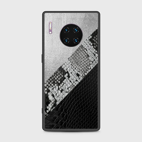 Huawei Mate 30 Pro Cover - Printed Skins Series - HQ Ultra Shine Premium Infinity Glass Soft Silicon Borders Case