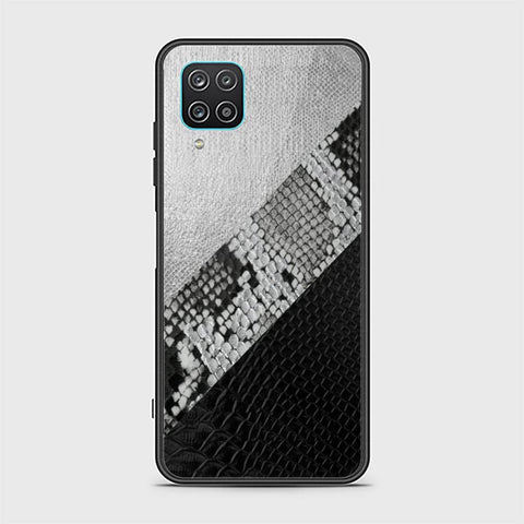 Samsung Galaxy A12 Nacho Cover - Printed Skins Series - HQ Ultra Shine Premium Infinity Glass Soft Silicon Borders Case