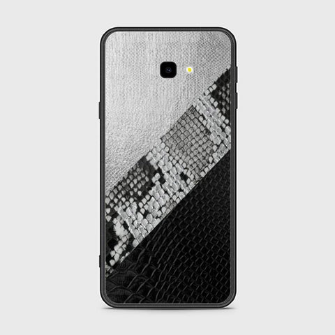 Samsung Galaxy J4 Plus Cover - Printed Skins Series - HQ Ultra Shine Premium Infinity Glass Soft Silicon Borders Case