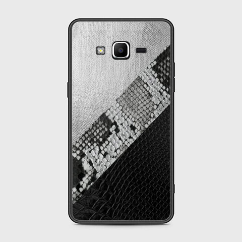 Samsung Galaxy J2 Prime Cover - Printed Skins Series - HQ Ultra Shine Premium Infinity Glass Soft Silicon Borders Case