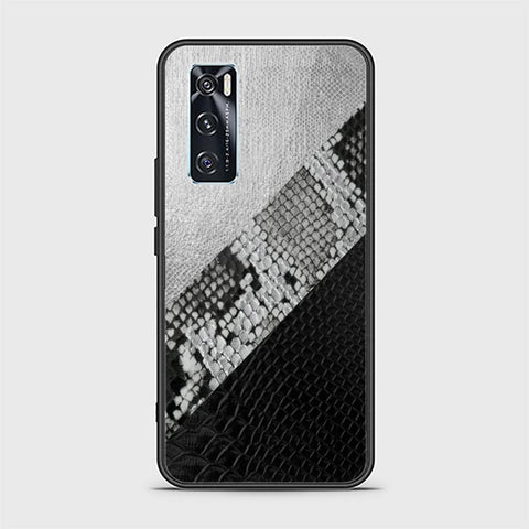 Vivo V20 SE Cover - Printed Skins Series - HQ Ultra Shine Premium Infinity Glass Soft Silicon Borders Case