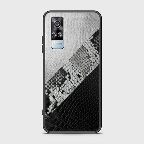 Vivo Y31 Cover - Printed Skins Series - HQ Ultra Shine Premium Infinity Glass Soft Silicon Borders Case