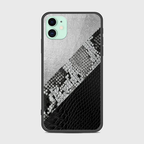 iPhone 11 Cover - Printed Skins Series - HQ Ultra Shine Premium Infinity Glass Soft Silicon Borders Case