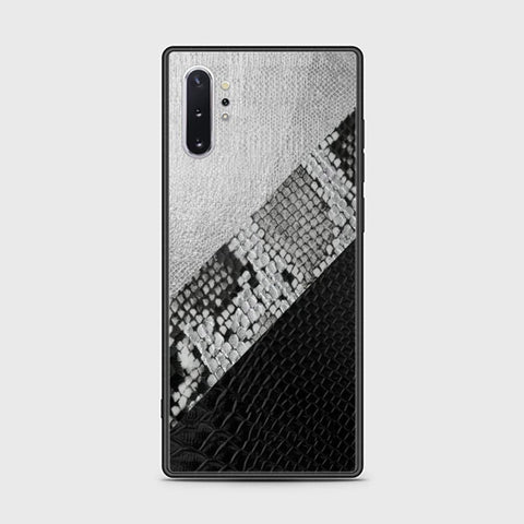 Samsung Galaxy Note 10 Plus Cover - Printed Skins Series - HQ Ultra Shine Premium Infinity Glass Soft Silicon Borders Case