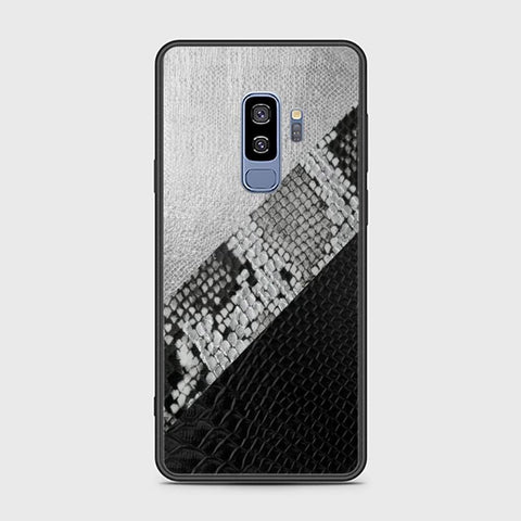 Samsung Galaxy S9 Plus Cover - Printed Skins Series - HQ Ultra Shine Premium Infinity Glass Soft Silicon Borders Case