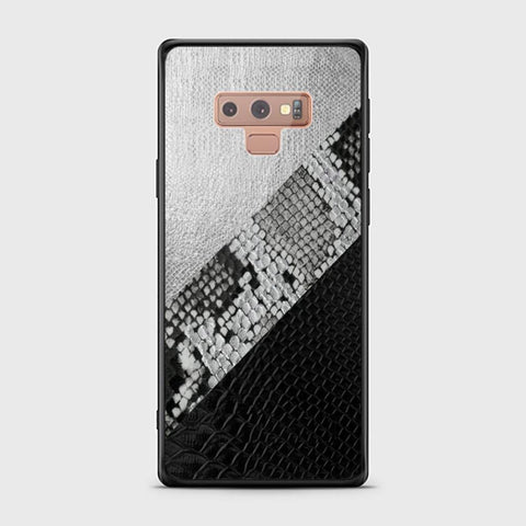 Samsung Galaxy Note 9 Cover - Printed Skins Series - HQ Ultra Shine Premium Infinity Glass Soft Silicon Borders Case