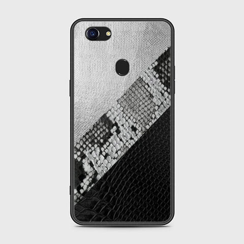 Oppo F5 Cover - Printed Skins Series - HQ Ultra Shine Premium Infinity Glass Soft Silicon Borders Case