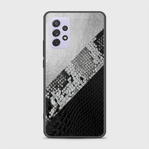 Samsung Galaxy A72 Cover - Printed Skins Series - HQ Ultra Shine Premium Infinity Glass Soft Silicon Borders Case