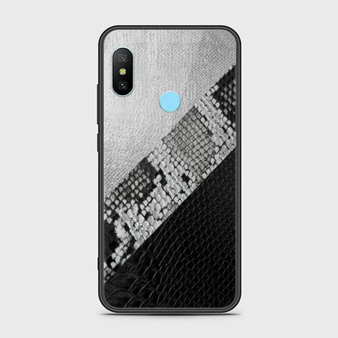 Xiaomi Redmi 6 Pro Cover - Printed Skins Series - HQ Ultra Shine Premium Infinity Glass Soft Silicon Borders Case