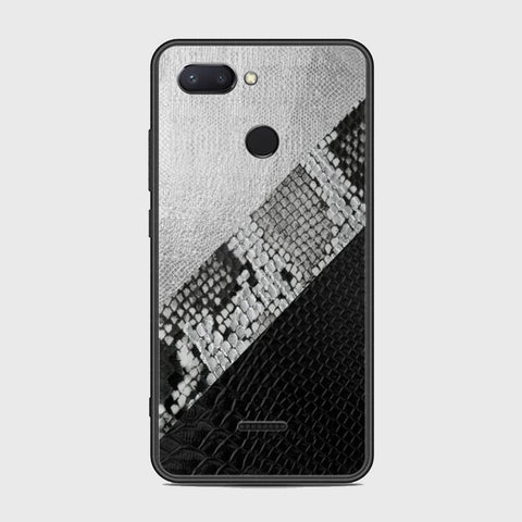 Xiaomi Redmi 6 Cover - Printed Skins Series - HQ Ultra Shine Premium Infinity Glass Soft Silicon Borders Case