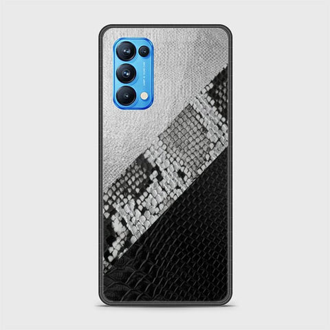 Oppo Reno 5 Pro 5G Cover - Printed Skins Series - HQ Ultra Shine Premium Infinity Glass Soft Silicon Borders Case