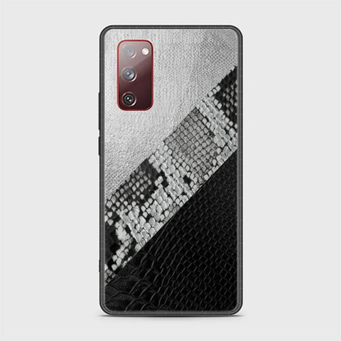 Samsung Galaxy S20 FE Cover - Printed Skins Series - HQ Ultra Shine Premium Infinity Glass Soft Silicon Borders Case