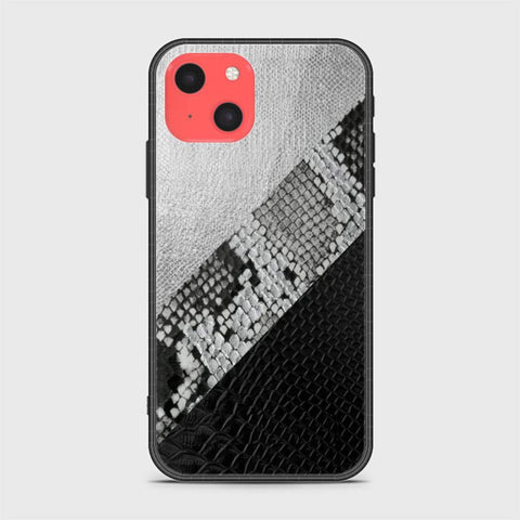 iPhone 13 Mini Cover- Printed Skins Series - HQ Ultra Shine Premium Infinity Glass Soft Silicon Borders Case