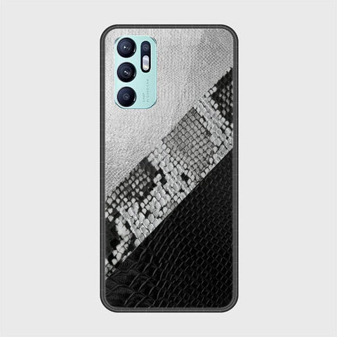 Oppo Reno 6 Cover - Printed Skins Series - HQ Ultra Shine Premium Infinity Glass Soft Silicon Borders Case