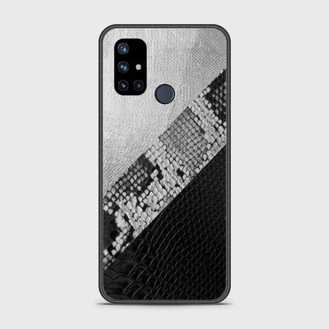 OnePlus Nord N10 5G Cover- Printed Skins Series - HQ Ultra Shine Premium Infinity Glass Soft Silicon Borders Case