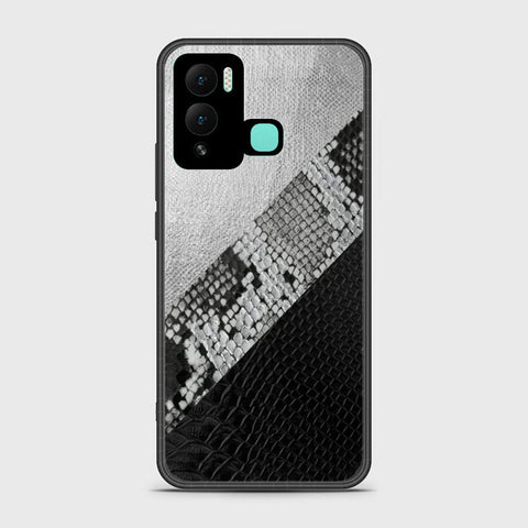 Infinix Hot 12 Play Cover- Printed Skins Series - HQ Ultra Shine Premium Infinity Glass Soft Silicon Borders Case