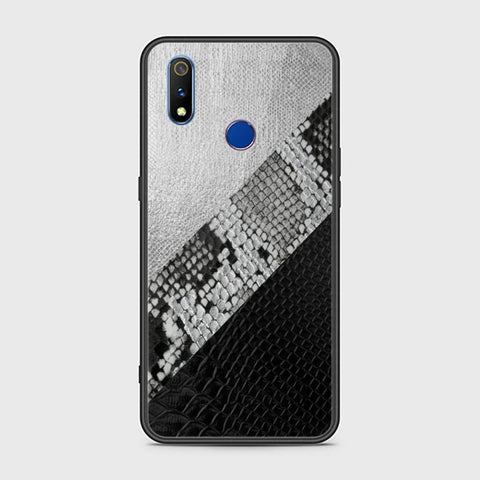 Realme 3i Cover - Printed Skins Series - HQ Ultra Shine Premium Infinity Glass Soft Silicon Borders Case