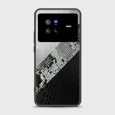 Vivo X80 Cover- Printed Skins Series - HQ Ultra Shine Premium Infinity Glass Soft Silicon Borders Case