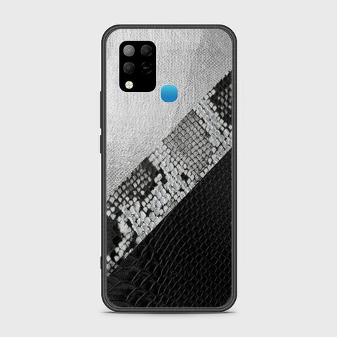 Infinix Hot 10s Cover- Printed Skins Series - HQ Ultra Shine Premium Infinity Glass Soft Silicon Borders Case