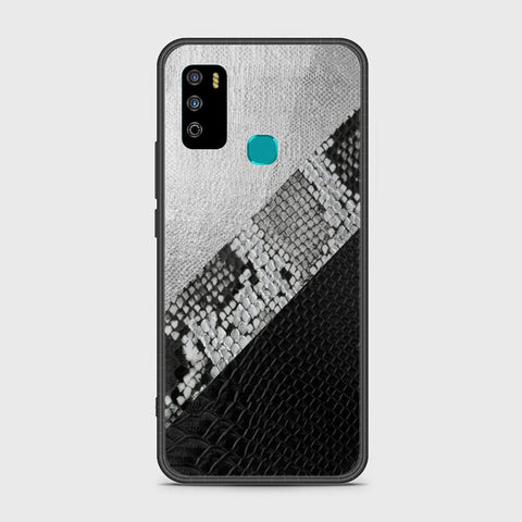 Infinix Hot 9 Play Cover- Printed Skins Series - HQ Ultra Shine Premium Infinity Glass Soft Silicon Borders Case