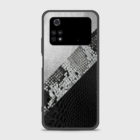 Xiaomi Poco M4 Pro 4G Cover- Printed Skins Series - HQ Ultra Shine Premium Infinity Glass Soft Silicon Borders Case