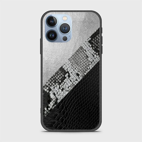 iPhone 14 Pro Cover- Printed Skins Series - HQ Ultra Shine Premium Infinity Glass Soft Silicon Borders Case