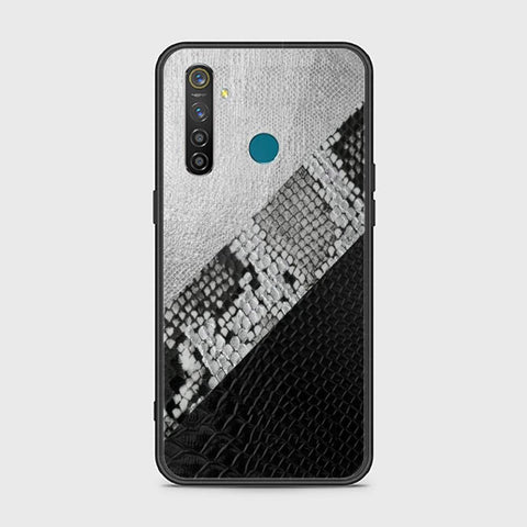 Realme 5 Pro Cover - Printed Skins Series - HQ Ultra Shine Premium Infinity Glass Soft Silicon Borders Case