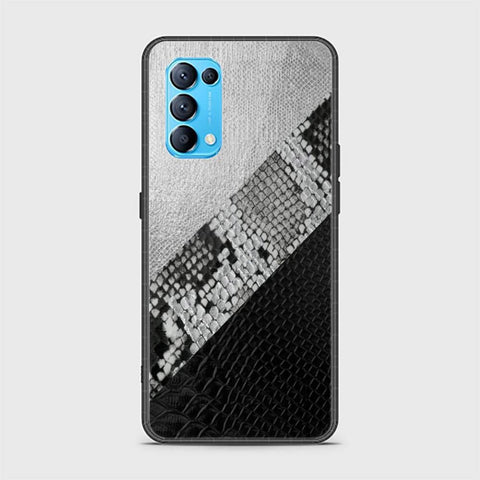 Oppo Reno 5 4G Cover - Printed Skins Series - HQ Ultra Shine Premium Infinity Glass Soft Silicon Borders Case