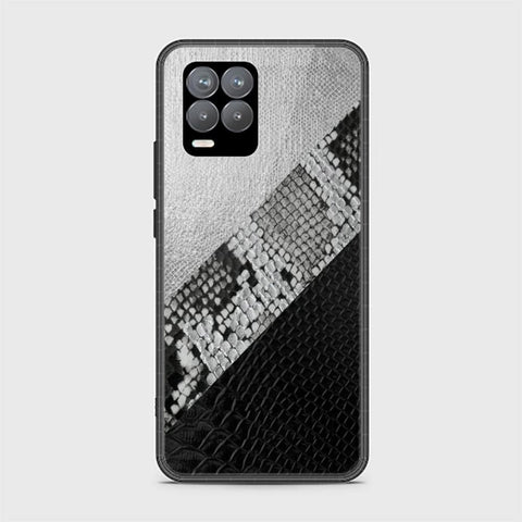 Realme 8 Cover - Printed Skins Series - HQ Ultra Shine Premium Infinity Glass Soft Silicon Borders Case