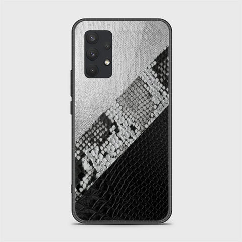 Samsung Galaxy A32 4G Cover - Printed Skins Series - HQ Ultra Shine Premium Infinity Glass Soft Silicon Borders Case