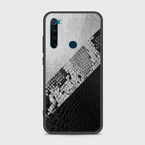 Xiaomi Redmi Note 8 Cover - Printed Skins Series - HQ Ultra Shine Premium Infinity Glass Soft Silicon Borders Case