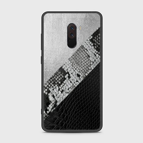 Xiaomi Pocophone F1 Cover - Printed Skins Series - HQ Ultra Shine Premium Infinity Glass Soft Silicon Borders Case