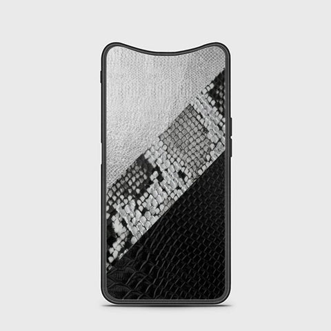 Oppo Find X Cover - Printed Skins Series - HQ Ultra Shine Premium Infinity Glass Soft Silicon Borders Case