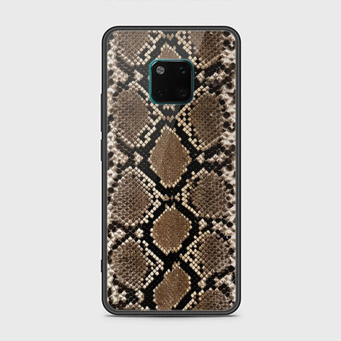 Huawei Mate 20 Pro Cover - Printed Skins Series - HQ Ultra Shine Premium Infinity Glass Soft Silicon Borders Case