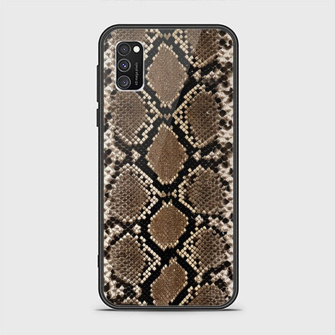 Samsung Galaxy A03s Cover - Printed Skins Series - HQ Ultra Shine Premium Infinity Glass Soft Silicon Borders Case