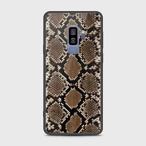 Samsung Galaxy S9 Plus Cover - Printed Skins Series - HQ Ultra Shine Premium Infinity Glass Soft Silicon Borders Case