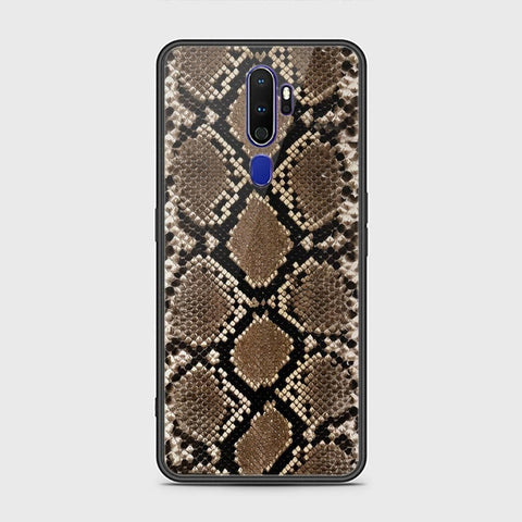 Oppo A9 2020 Cover - Printed Skins Series - HQ Ultra Shine Premium Infinity Glass Soft Silicon Borders Case