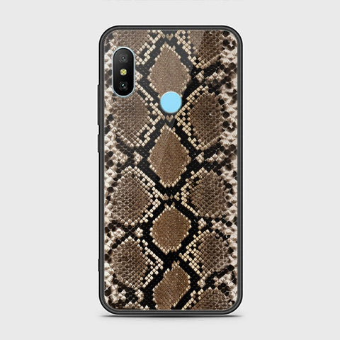 Xiaomi Redmi 6 Pro Cover - Printed Skins Series - HQ Ultra Shine Premium Infinity Glass Soft Silicon Borders Case