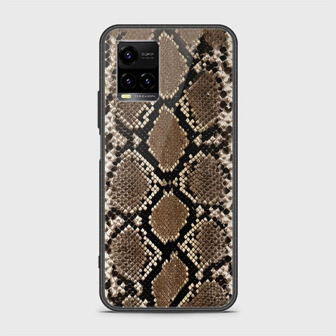 Vivo Y33T Cover - Printed Skins Series - HQ Ultra Shine Premium Infinity Glass Soft Silicon Borders Case