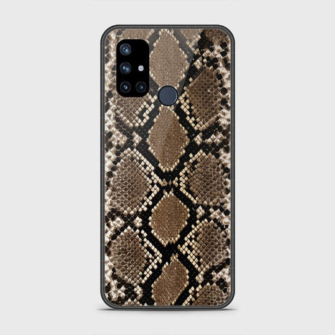 OnePlus Nord N10 5G Cover- Printed Skins Series - HQ Ultra Shine Premium Infinity Glass Soft Silicon Borders Case