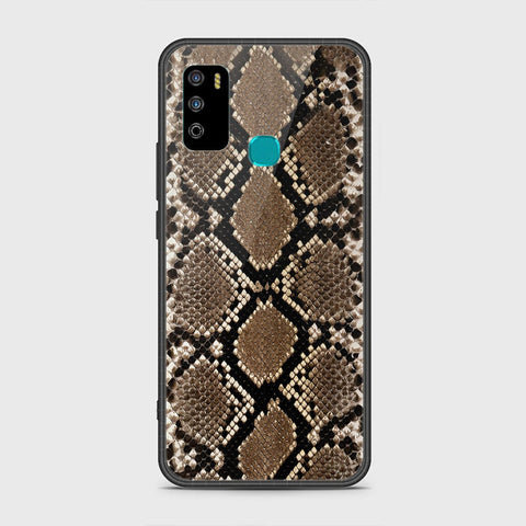 Infinix Hot 9 Play Cover- Printed Skins Series - HQ Ultra Shine Premium Infinity Glass Soft Silicon Borders Case