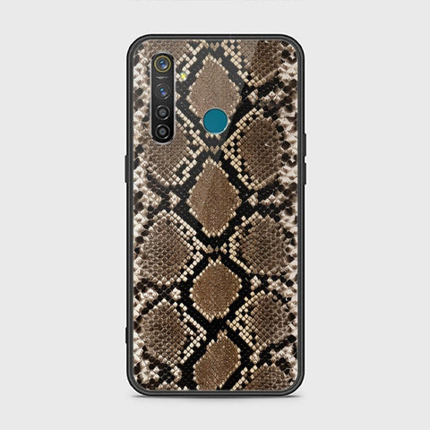 Realme 5 Pro Cover - Printed Skins Series - HQ Ultra Shine Premium Infinity Glass Soft Silicon Borders Case