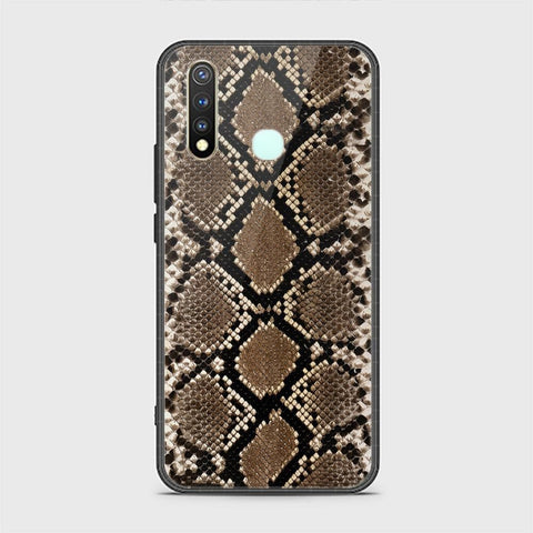 Vivo Y19 Cover - Printed Skins Series - HQ Ultra Shine Premium Infinity Glass Soft Silicon Borders Case