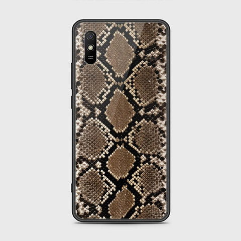 Xiaomi Redmi 9A Cover - Printed Skins Series - HQ Ultra Shine Premium Infinity Glass Soft Silicon Borders Case