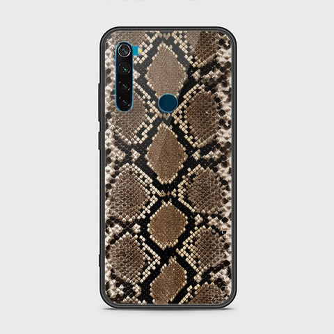 Xiaomi Redmi Note 8 Cover - Printed Skins Series - HQ Ultra Shine Premium Infinity Glass Soft Silicon Borders Case