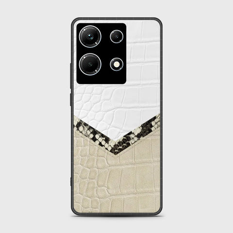 Infinix Note 30 Pro Cover- Printed Skins Series - HQ Ultra Shine Premium Infinity Glass Soft Silicon Borders Case