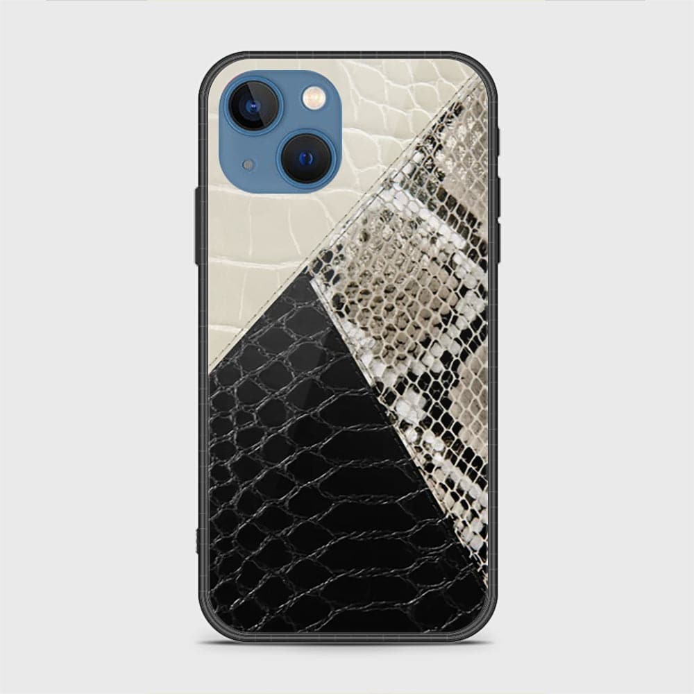 iPhone 13 Cover - Printed Skins Series - HQ Ultra Shine Premium Infinity Glass Soft Silicon Borders Case